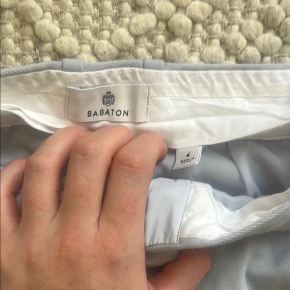 Aritzia Babaton Light Blue Pants - Picture 2 of 4